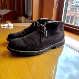TOD’S suede brown lace boots